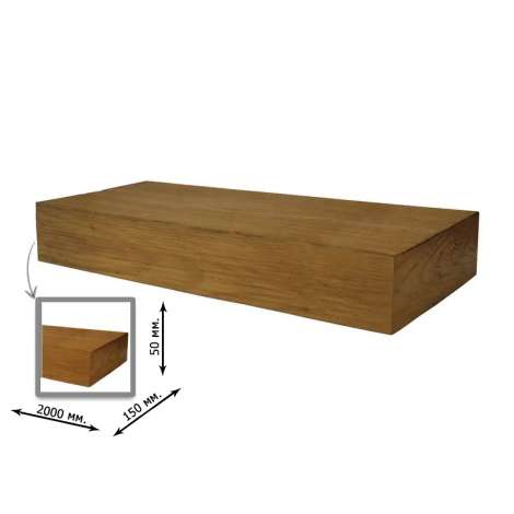 Фото - Декоративная балка Elite Decor Deco Wood Модерн 2000x50x150 Дуб Светлый ED108DB2m