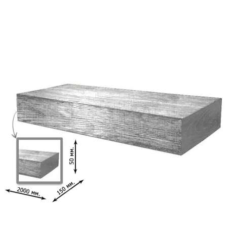 Фото - Декоративная балка Elite Decor Deco Wood Модерн 2000x50x150 Дуб седой ED108S2m