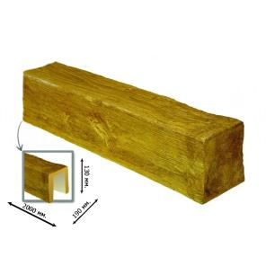 Картинка - Декоративная балка Elite Decor Deco Wood Модерн 2000x130x190 Дуб Светлый ED105DB2m