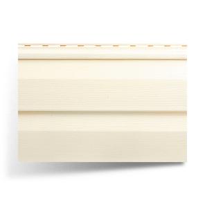 Картинка - Сайдинг двухпереломный "Alta-Siding" 3660х230 кремовый