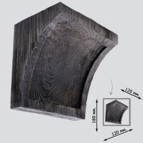 Картинка - Консоль Elite Decor Deco Wood рустик 180x120x120 Дуб темный EQ026DT