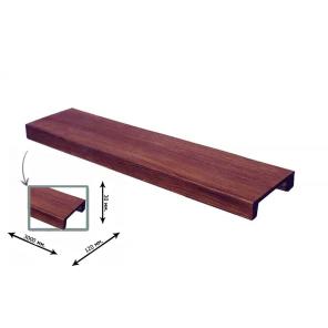 Картинка - Панель Elite Decor Deco Wood модерн 3000x30x120 Дуб Красный ET506K3M