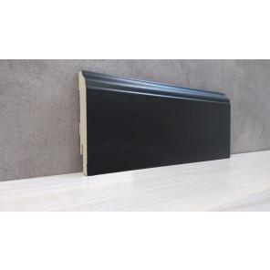 Картинка - Плинтус Luciano Promalin Nero 2400x82x15 Черный 028MC82X15/1P4