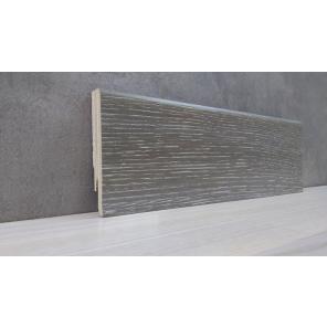 Картинка - Плинтус Luciano Tratline 539 2400x82x15 Темно Серый 173082QC16L539