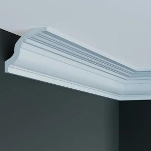 Картинка - Карниз гладкий Elite Decor Harmony 2000x81x80 K 202