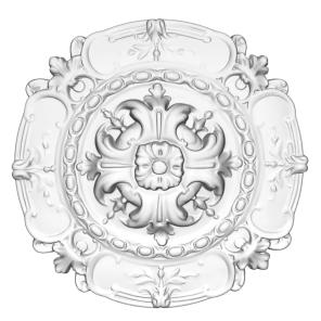 Картинка - Розетка для потолка с орнаментом Elite Decor Gaudi Decor Ø415x45 R 303