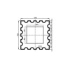 Фото - Колонна фасадная Elite Decor Prestige Decor 2000xØ305 LC 108-21 Full -  №3
