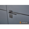 Фото - Входная дверь ABWEHR Defender Solid 1200 RAL 7021Т -  №6