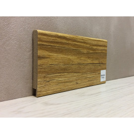 Плинтус Супер Профиль Монблан натуральный 2800x79x12,5 Светло коричневый 1279mn