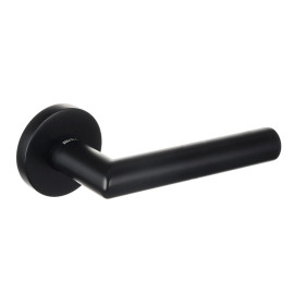 Ручки дверные Rich-Art Паола 406 R 65 FB черный матовый