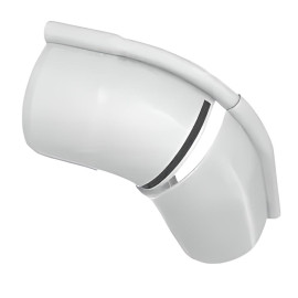 Угол желоба 120°-145° 125 мм Альта Профиль Белый
