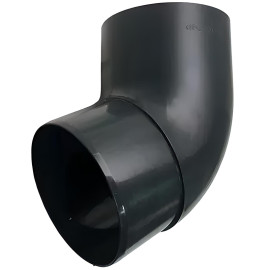Отвод трубы 67° 95 мм Альта Профиль Графит