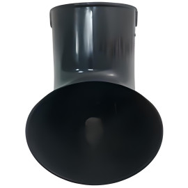 Слив трубы 95 мм Альта Профиль Графит