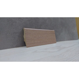 Плинтус Супер Профиль Фино Бронза 2800x55x19 Светло коричневый 1255fb