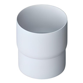 Муфта трубы 95 мм Альта Профиль Белый