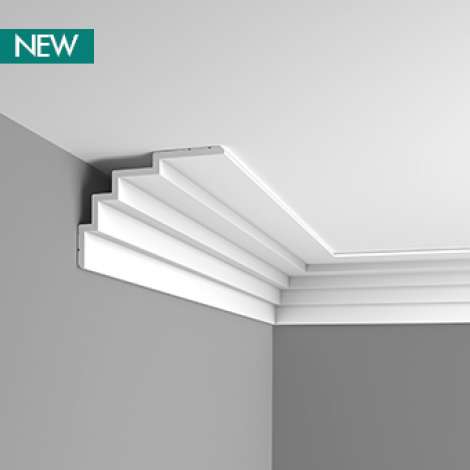 Фото - Карниз Orac Decor Luxxus 2000x150x210 C392 Steps