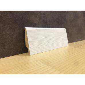 Картинка - Плінтус Супер Профіль Бланко 2800x55x19 Білий 1255bl