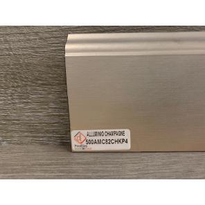 Картинка - Плінтус Luciano allurivest K Форми P4 2400x82x15 Шампанське 500AMC82CHKP4