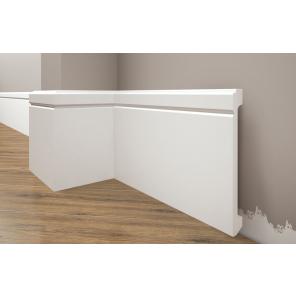 Картинка - Плінтус Cezar Elegance 2000x138x16 Білий LPC30