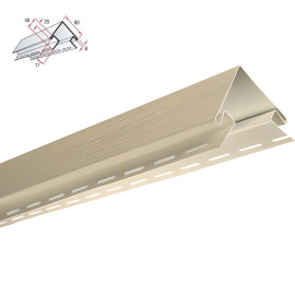 Кут Зовнішній Альта Профіль FLEX 3050x80x40 Сандаловий